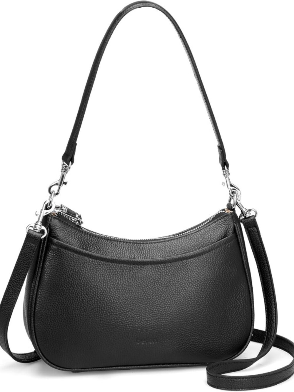 Stylish Genuine Leather Crossbody Bag for Women, Anti-Theft Shoulder Purse